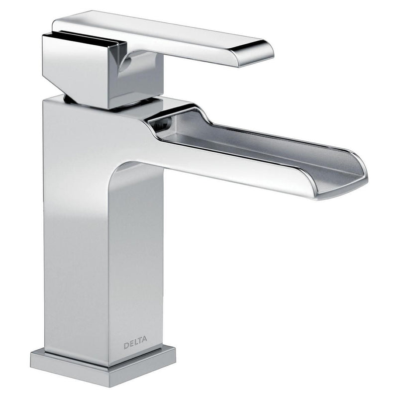 Delta Ara 1-Handle Channel Bathroom Faucet with Metal Pop-Up, Chrome X8