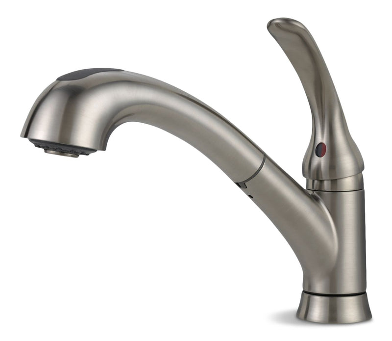 Delta Faucet Casey Single-Handle Pull-Out Kitchen Faucet, Stainless Finish C3
