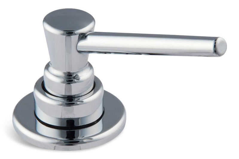 Delta Faucet Soap/Lotion Dispenser with Refill Funnel, Chrome W1