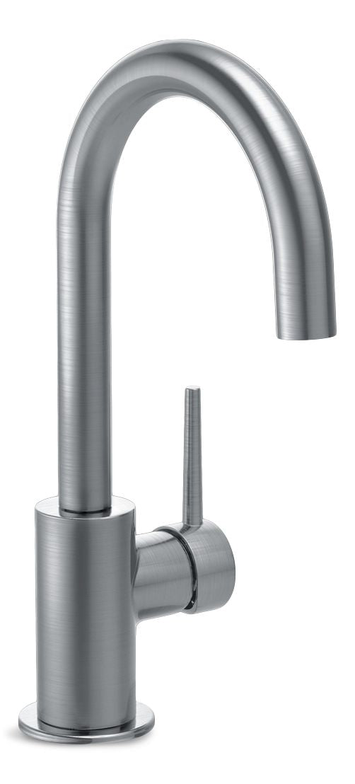 Delta Faucet Trinsic Single Handle Bar/Prep Kitchen Faucet, Arctic Stainless Steel J1