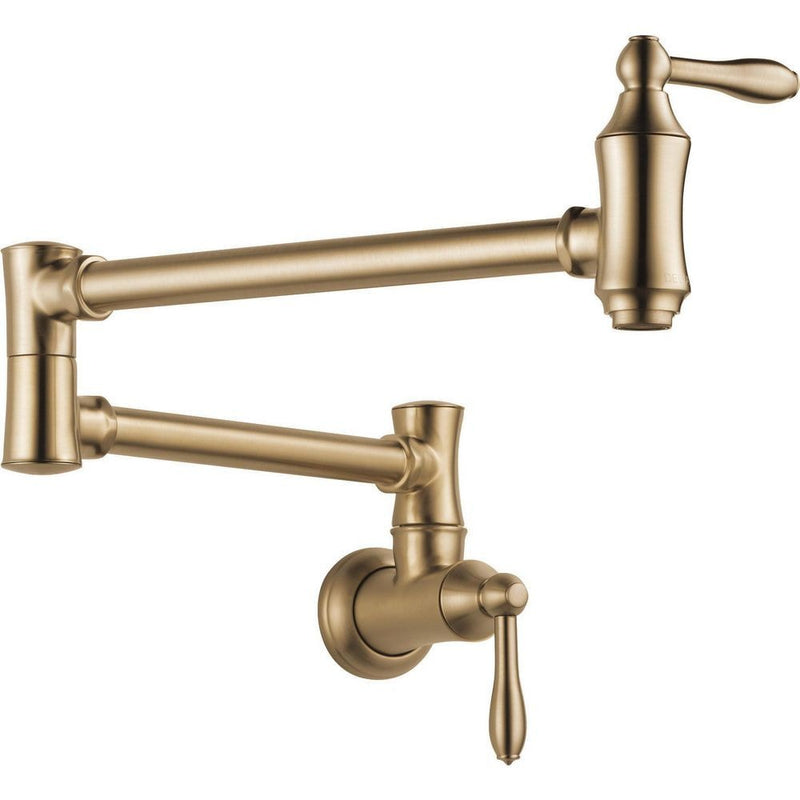 Delta Trad Pot Filler Faucet, Wall Mount K7