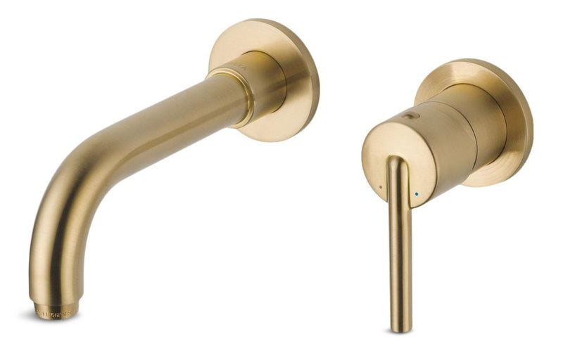 Delta Trinsic 1-H Wall-Mount Lav Faucet Trim, Champagne Bronze X0