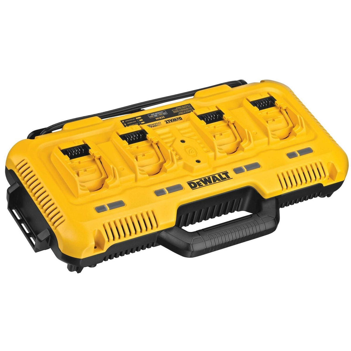 DEWALT DCB104 12V MAX*/20V MAX Lithium-Ion 4-Port 8 Amp Fan Cooled Multiport Fast Charger