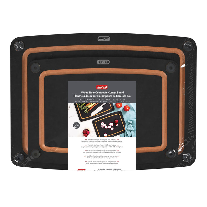 DEXAS 2PC COMPOSITE CUTTING BOARD SET O1