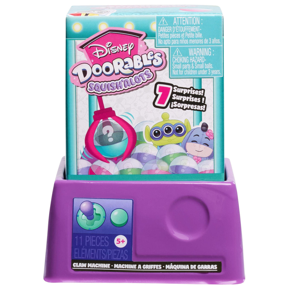 Disney Doorables Whatcha Gotcha Claw Machine for Ages 5+, Assorted Contents