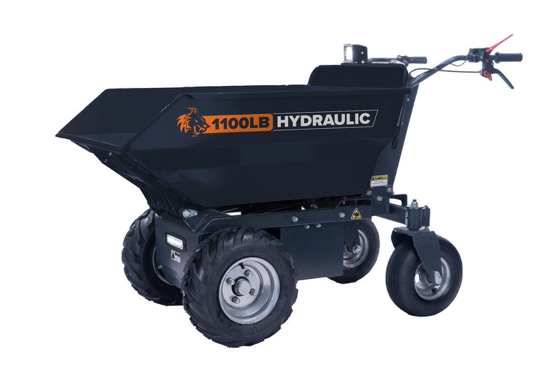 DK2 POWER by Marlon 1100 lb Self-Drive Electric Dump Cart S2