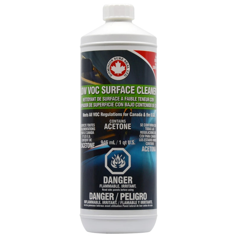 Dominion Sure Seal Low VOC Wax & Grease Remover, 946-ml O2