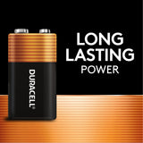 Duracell Coppertop 9V Alkaline Battery, All Purpose, 1-pk