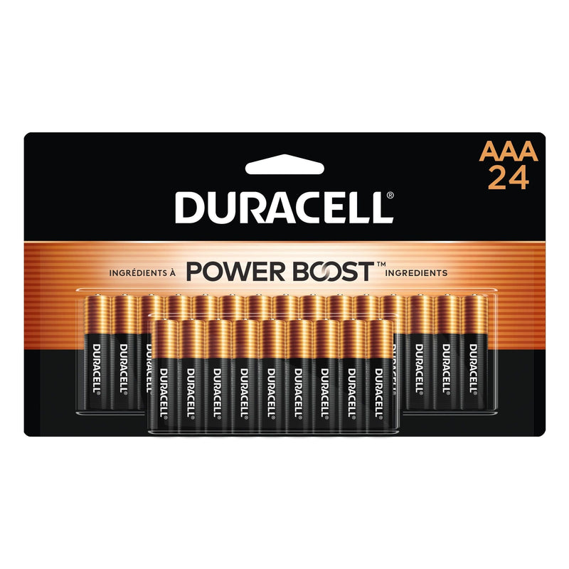 Duracell Coppertop AAA Batteries, Alkaline, 24-pk N8