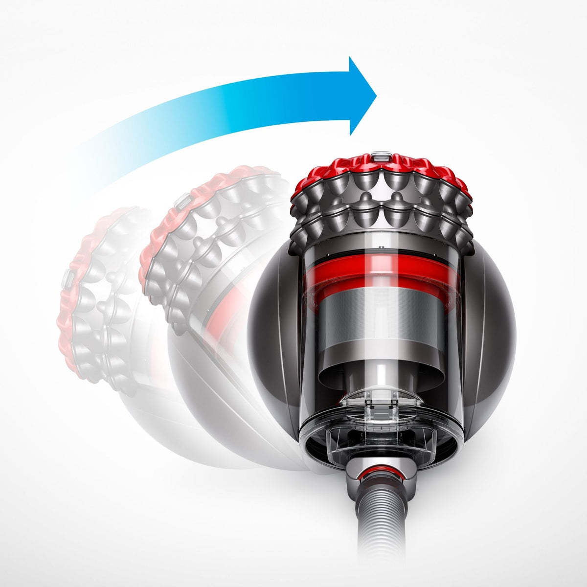Dyson Big Ball Total Clean Corded Canister Vacuum Cleaner