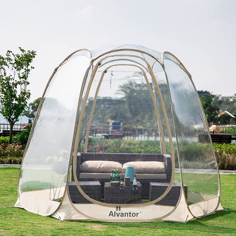 Bubble Tent Pop Up Gazebo, 8-10 Person Igloo Dome Garden Patio Canopy Shelter W8