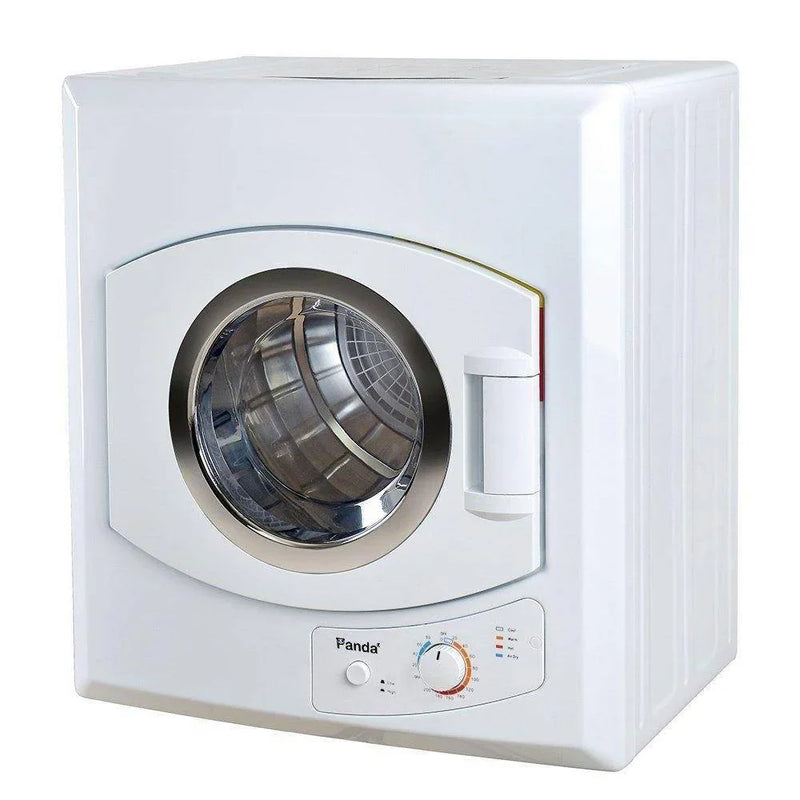 3.75 Cu.Ft Compact Electric Laundry Dryer – Portable Clothes Dryer with Easy Controls, White D0