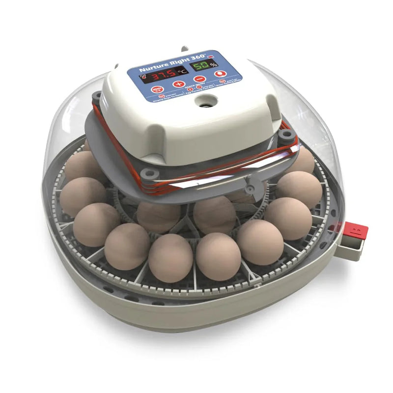 Nurture Right Egg Incubator for Hatching Chicks - Holds 22 Eggs Y8