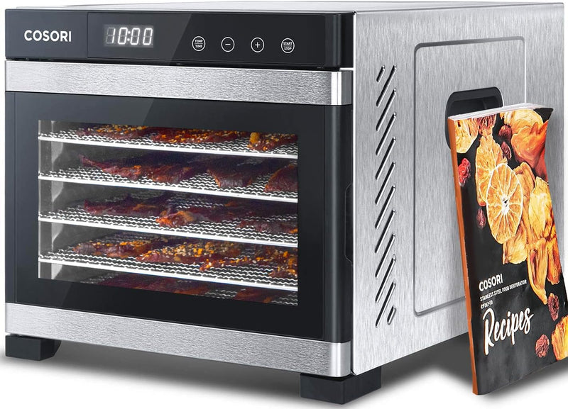 COSORI Food Dehydrator for Jerky, Large Drying Space with 6.48ft虏, 600W Dehydrated Dryer C2