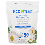 Eco-Max Plant & Mineral-Based Automatic Dishwasher Detergent Tabs, Fragrance-Free, 50-pk
