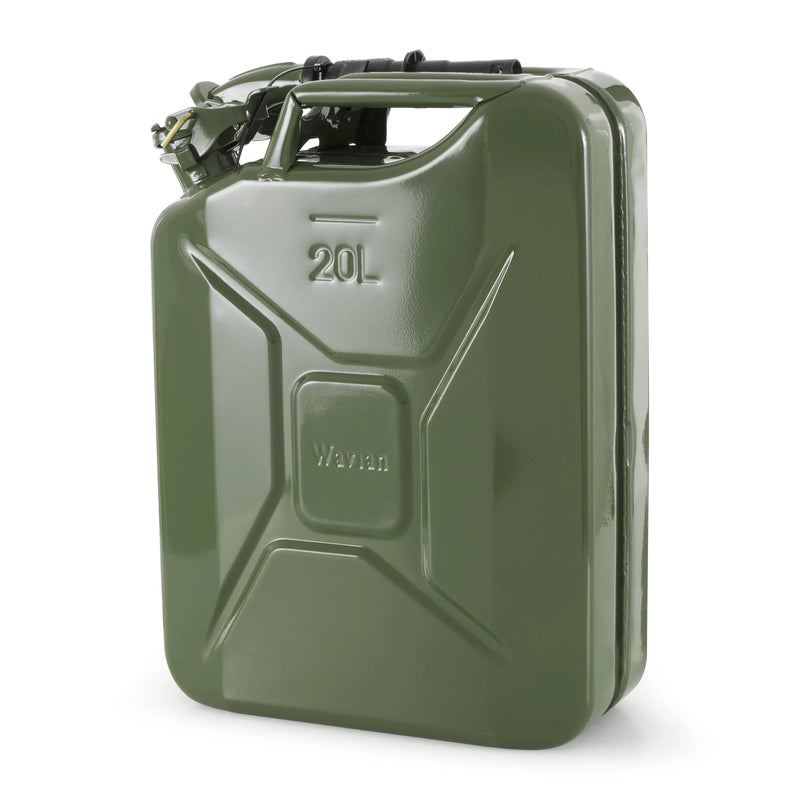 Gallon 20 Liter Authentic CARB Jerry Can with Spout, Green U5
