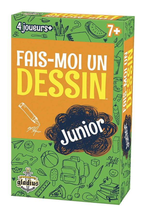 Editions Gladius Fais-moi un dessin Junior, French Edition, Ages 2+ G7