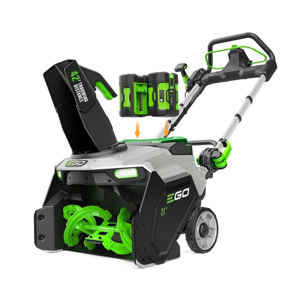 EGO 56V 6Ah Single Stage Cordless Snowblower, 21-in V3