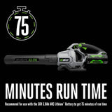 EGO POWER+ 56V Brushless Cordless 615 CFM Leaf Blower, Tool Only