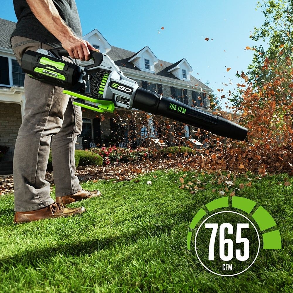 EGO POWER+ 56V Brushless Cordless 765 CFM Leaf Blower, Includes (1) 5.0AH Battery and (1) 320W Charger, LB7654