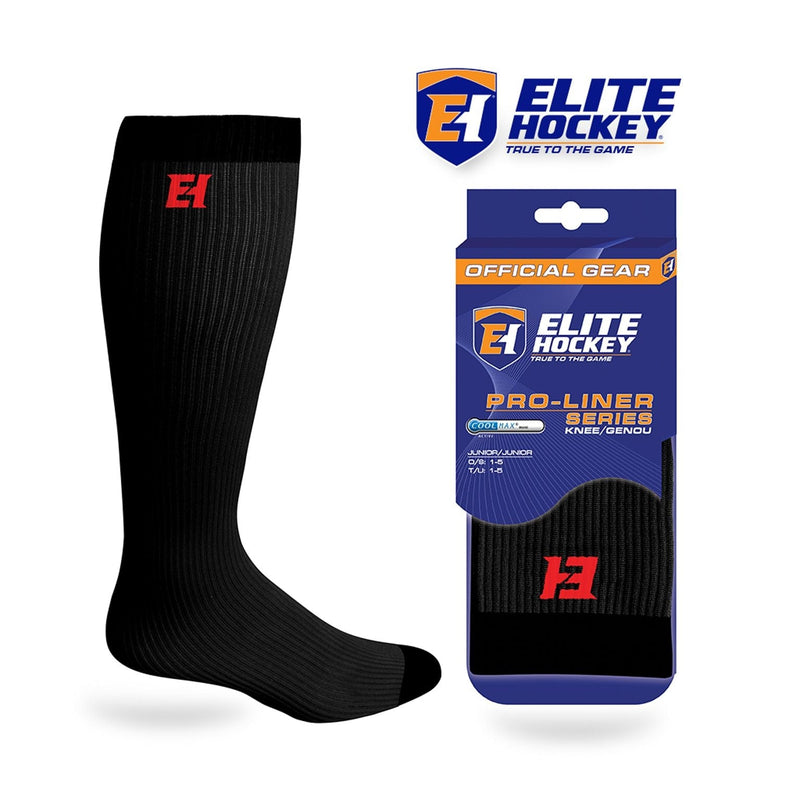 Elite Hockey Pro-Liner Skate Socks, Junior, Various Colours R3