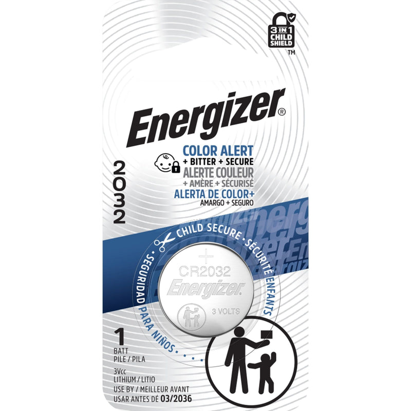 Energizer 1-pk CR2032 3V / 3 Volt Lithium Coin Cell Battery, Long Lasting I3