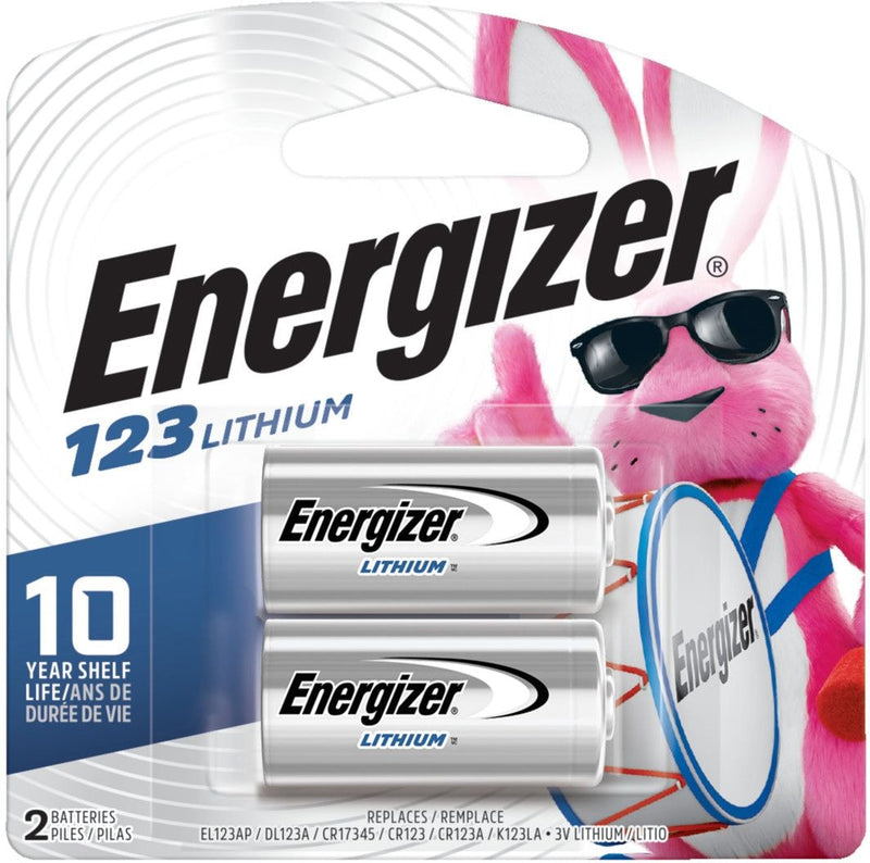 Energizer 2-pk CR123 3V / 3 Volt Lithium Photo Batteries A3