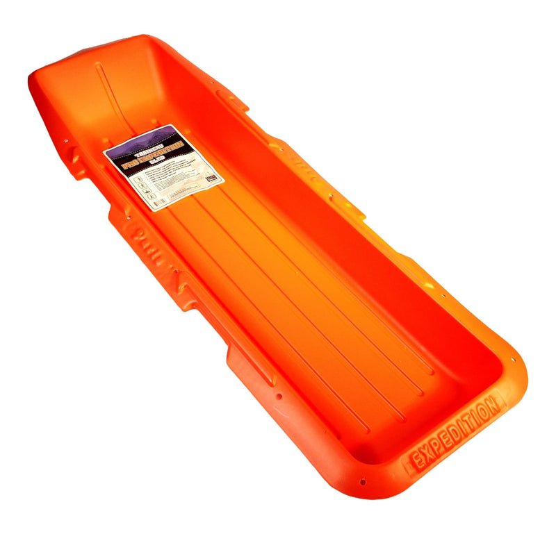 ERA Pro Expedition Heavy Duty Multi-Functional Snow Sled, Orange, 60-in P2