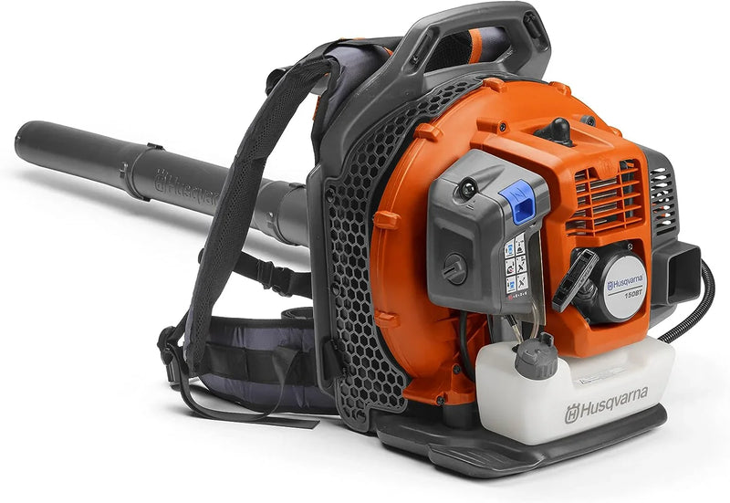 Husqvarna 150BT Gas Backpack Leaf Blower, 51cc 2.16HP, 765CFM 270MPH, Ergonomic Design C0