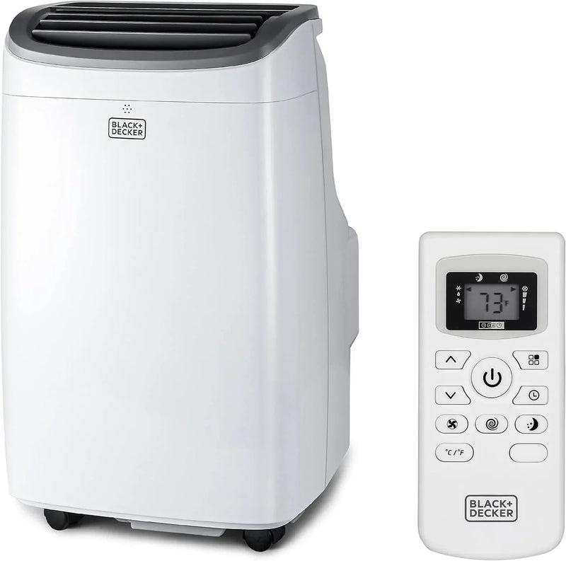 BLACK DECKER 8,000 BTU Portable Air Conditioner up to 350 Sq.ft with Remote Control R2