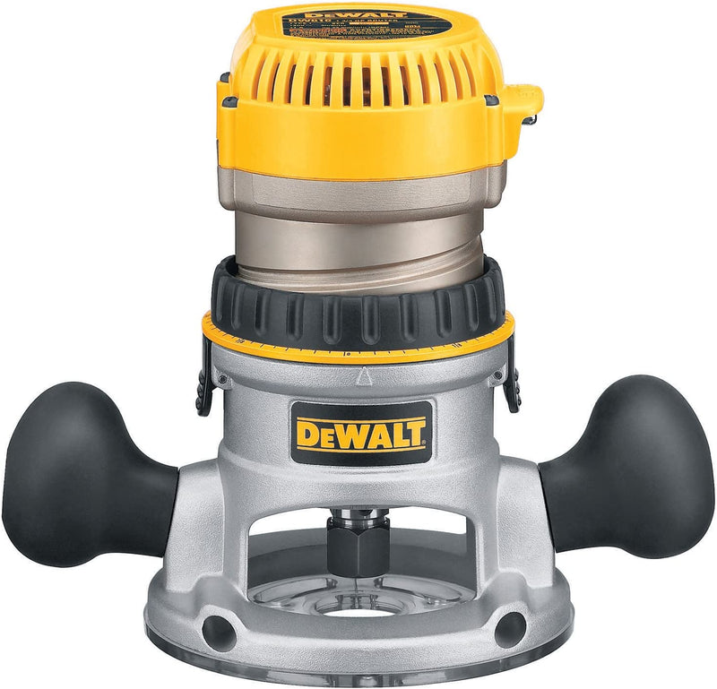 DEWALT Router, Fixed Base, 1-3/4-HP (DW616) , Yellow P6