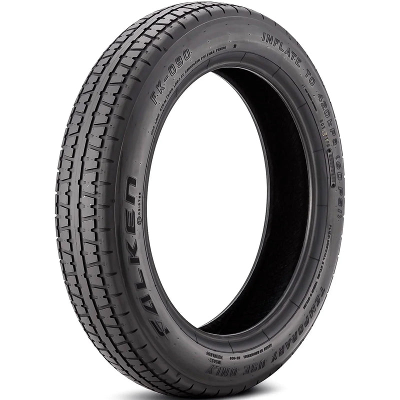 FK-090 T125/70D17 98M Temporary Spare Tire – Compact Emergency Replacement Tire U1