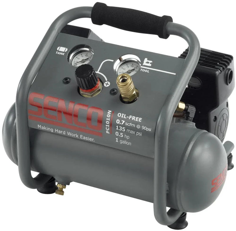 Finish/Trim Air Compressor,1 gal.,1/2 HP PC1010N G6