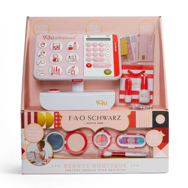 FAO Schwartz Beauty Boutique Cash Register, Pink/White P6