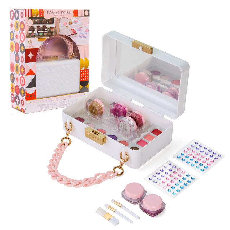 FAO Schwarz Girls Purse Makeup Case, Pink F2