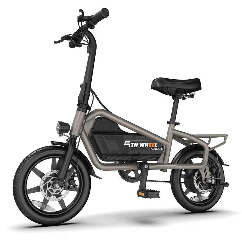 5TH WHEEL 14 in Electric Bike for Adults with 650W Peak Motor Electric Bicycle, 36V 7.8Ah Battery Ebike, UL2849 V7