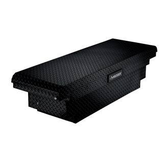 Husky 61.86 Matte Black Aluminum Low Profile Truck Box for Mid-Size Trucks F8