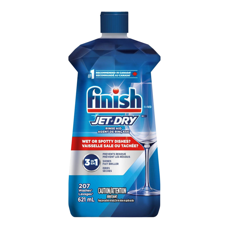 Finish Jet-Dry Liquid Rinse Aid, Fresh Scent, 621-mL L5