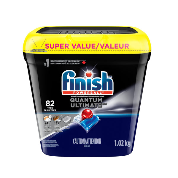 Finish Quantum Ultimate Dishwasher Detergent Tabs, 82-ct R5