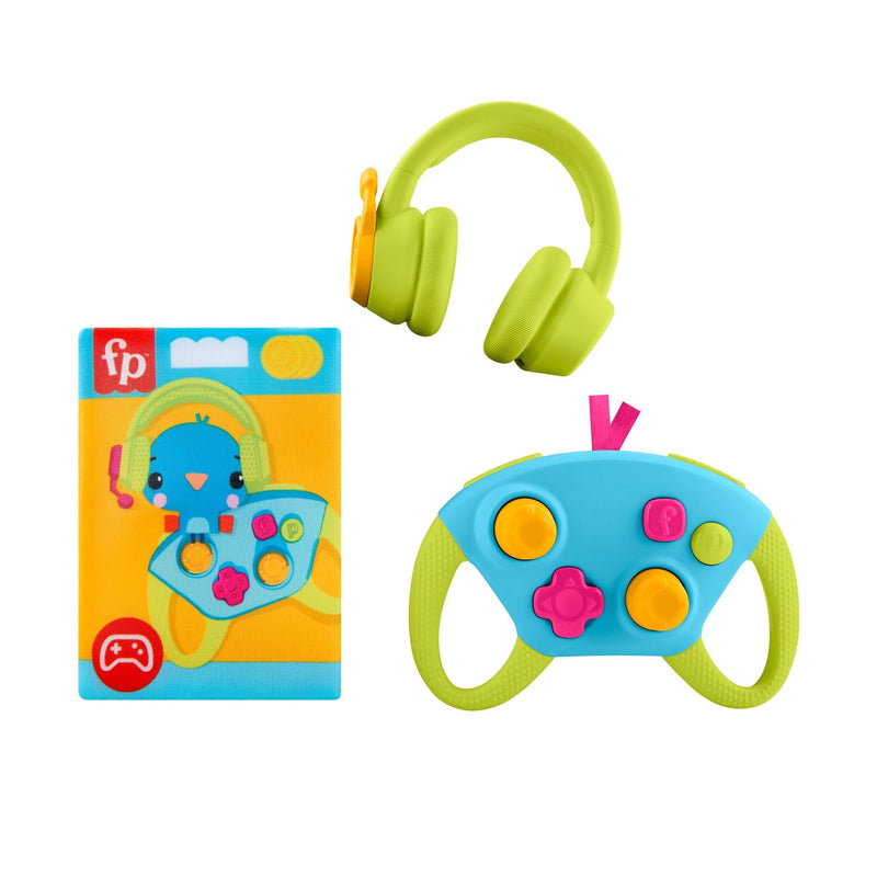 Fisher-Price Level Up Little Gamer Gift Set, Green & Blue M6