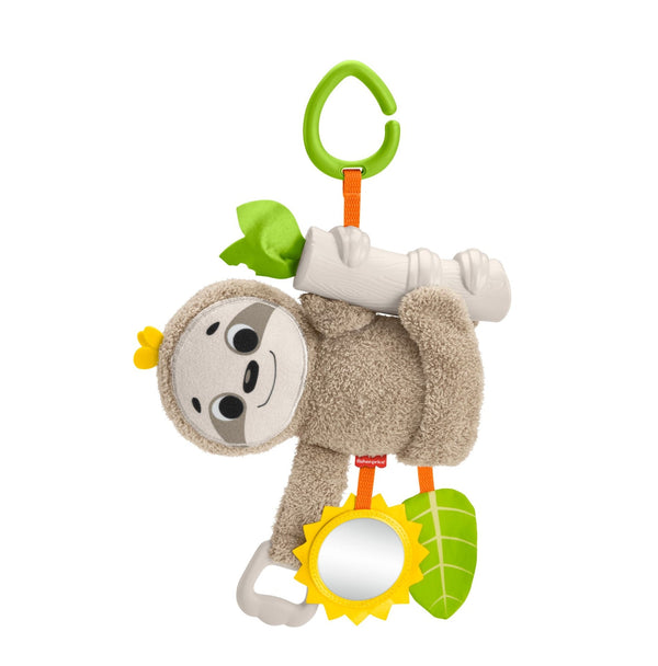 Fisher-Price Slow Much Fun Portable Stroller Sloth, Ages 0+ S5