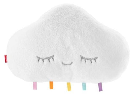 Fisher-Price Twinkle & Cuddle Cloud Soother for Babies, Bilingual, Ages 0m+ O9
