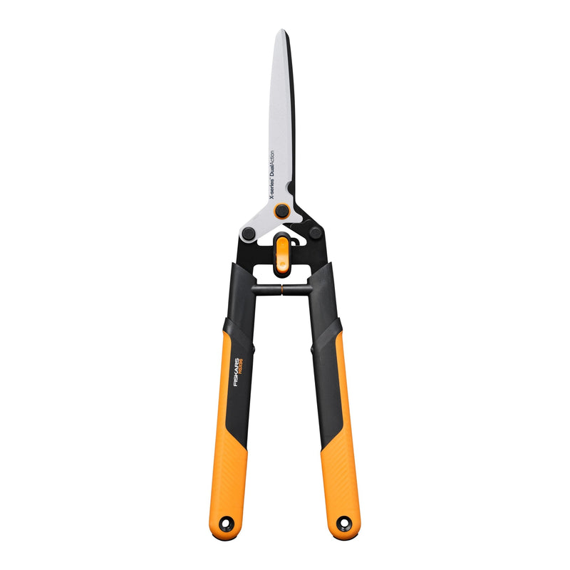 Fiskars Dual Action Steel Hedge Shear, Black R0