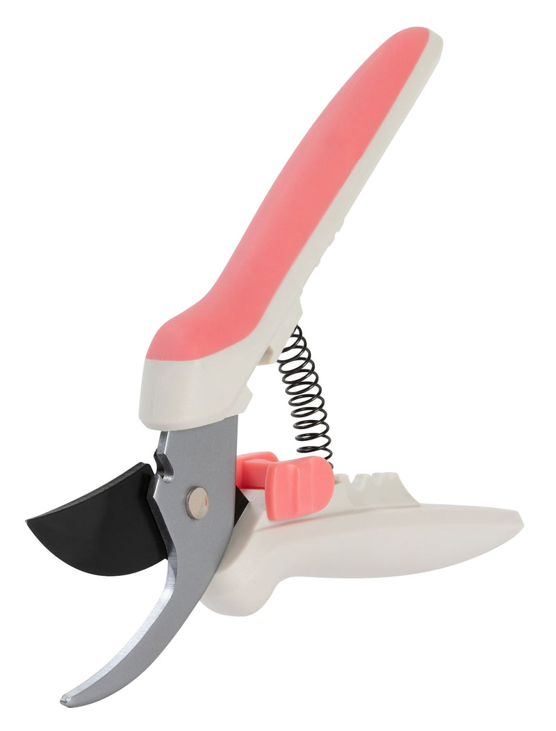 Fiskars Soft Grip Bypass Floral Pruning Shears with Stem Stripper and Wire Cutter H5