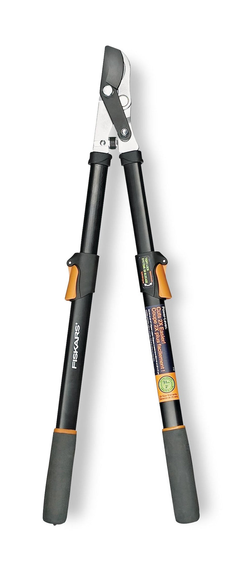 Fiskars Telescoping Power-Lever Lopper, 25-37-in H7
