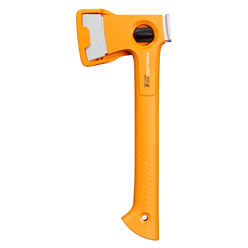 Fiskars X13 Lightweight Hatchet with FiberComp Handle & Sheath, Orange, 13-in C7