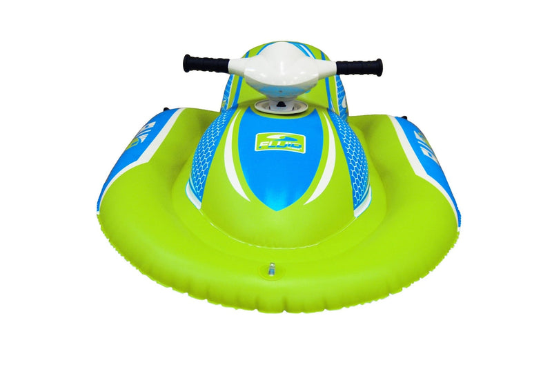 Fluid Wavemaker Motorized River/Lake Inflatable, Teal/Green/White Z6