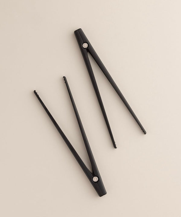 Fondussimo Fondue Tongs, 12 Piece, Black M3