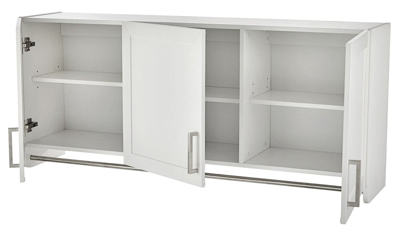 For Living 3-Door Wall Laundry Cabinet, White W4