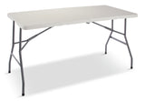For Living Folding Compact Table, Indoor/Outdoor, 5-ft